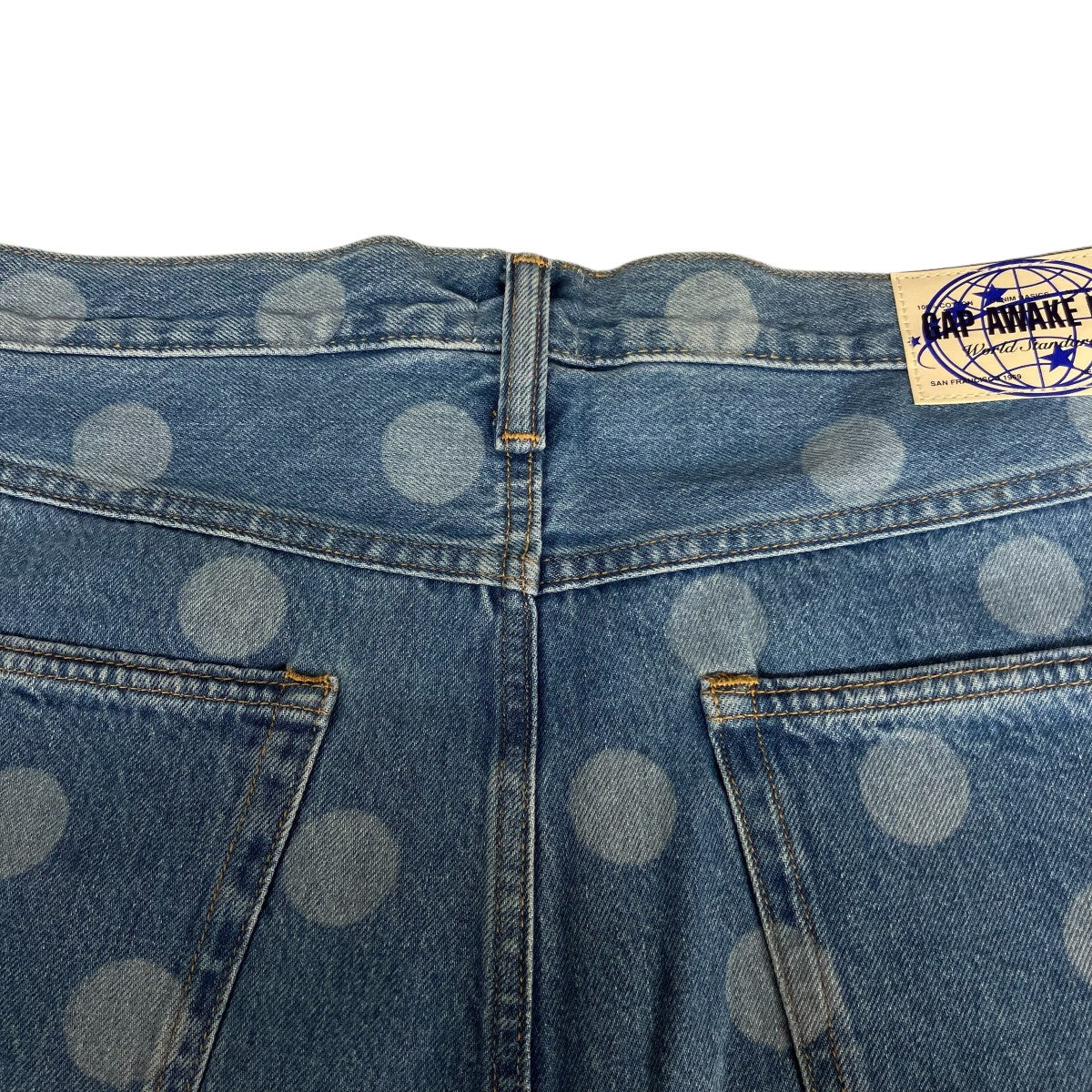 「POLKA DOT DENIM SHORTS」デニムハーフパンツ900858 - Image 4
