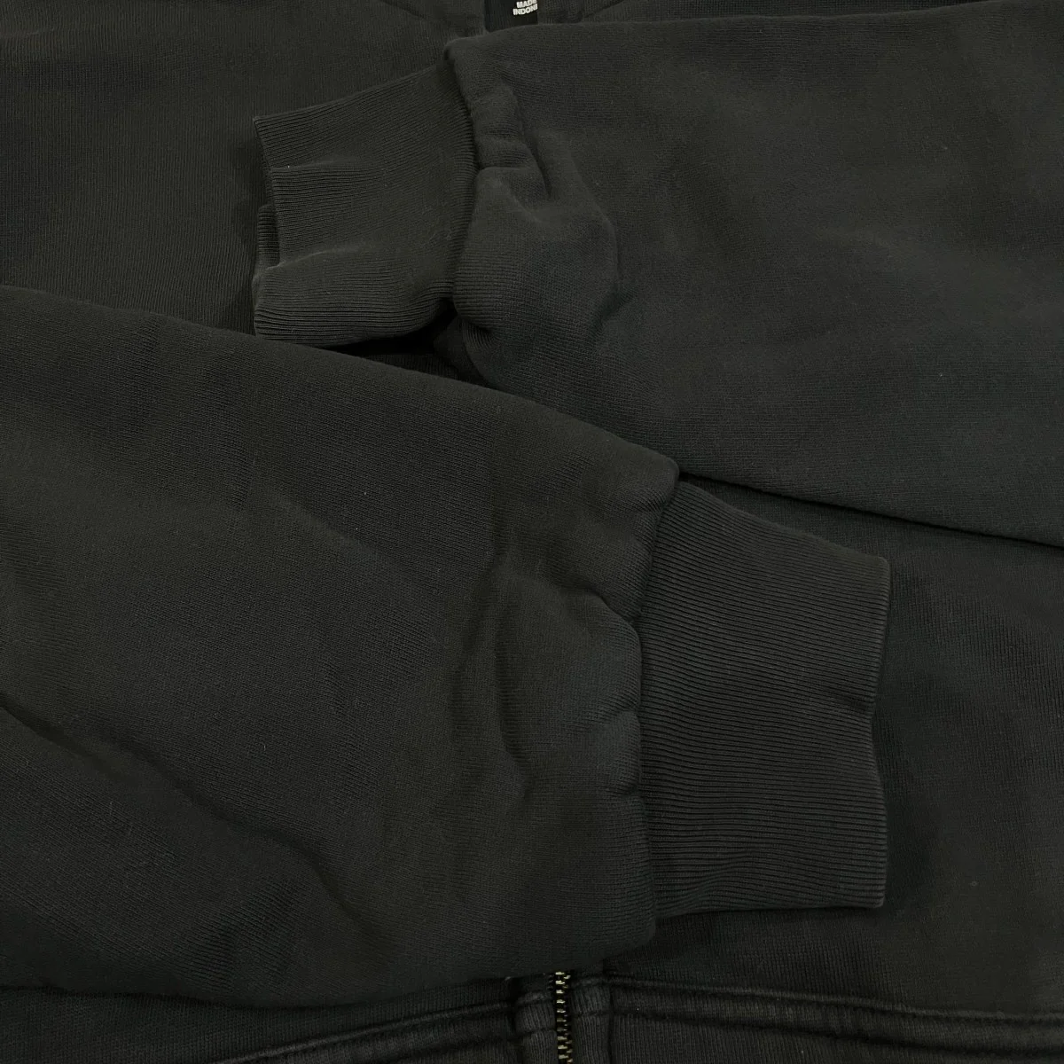 「DOUBLEFACE ZIP UP SWEAT HOODIE」コットンジップパーカー537322 - Image 4