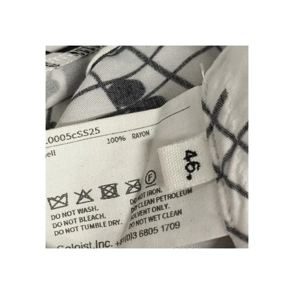 25SS「hawaiian shirt music note」音符柄半袖シャツss.0005cSS25 - Image 6