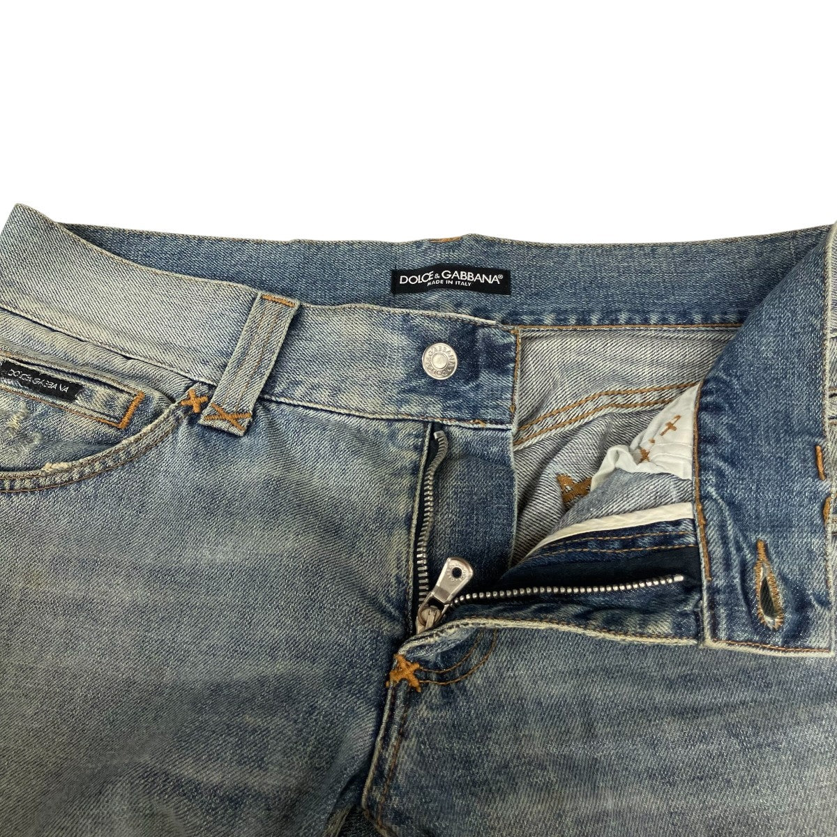 ダメージ加工デニムパンツG8394 - Image 3