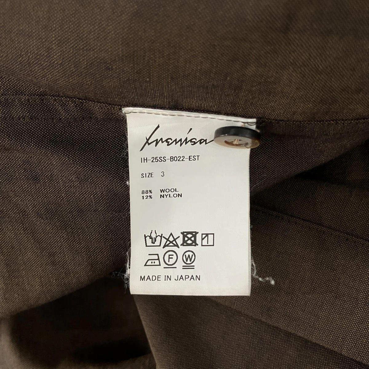 「別注 BOXY SHIRT」長袖シャツIH-25SS-B022-EST - Image 5