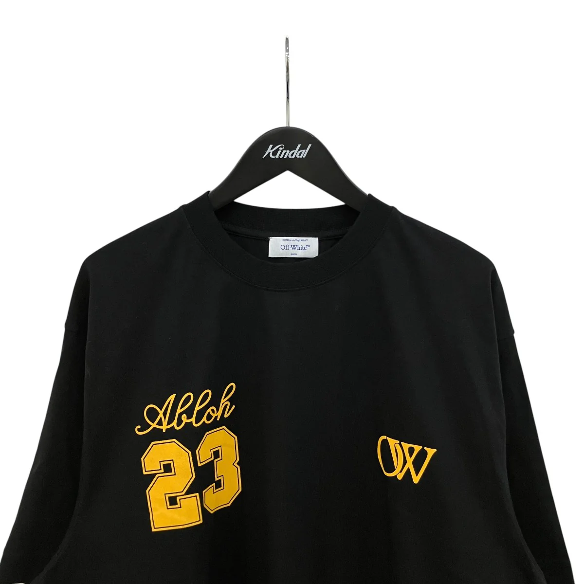 「OW Abloh 23」ポイントロゴTシャツOMAA027T21JER014 - Image 3
