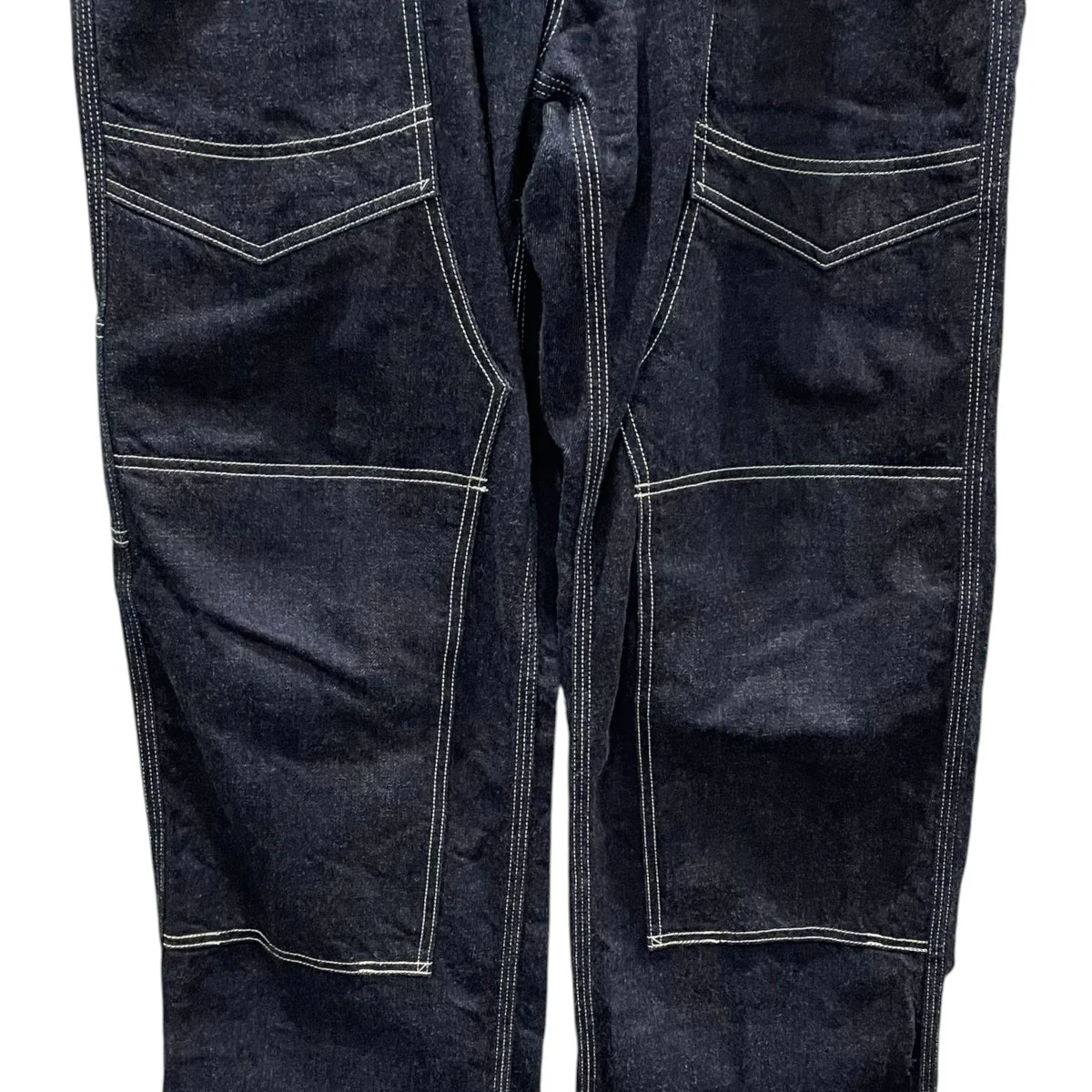 ダブルニーワークデニムパンツ DERRICKMAN OVERALLS デリックマン オーバーオールズ - Image 4