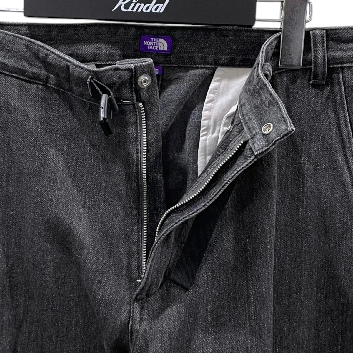 26SS 硫化染めデニムパンツ Denim Wide Tapered Field Pants デニムワイドテーパードフィールドパンツ N25FC069 - Image 3