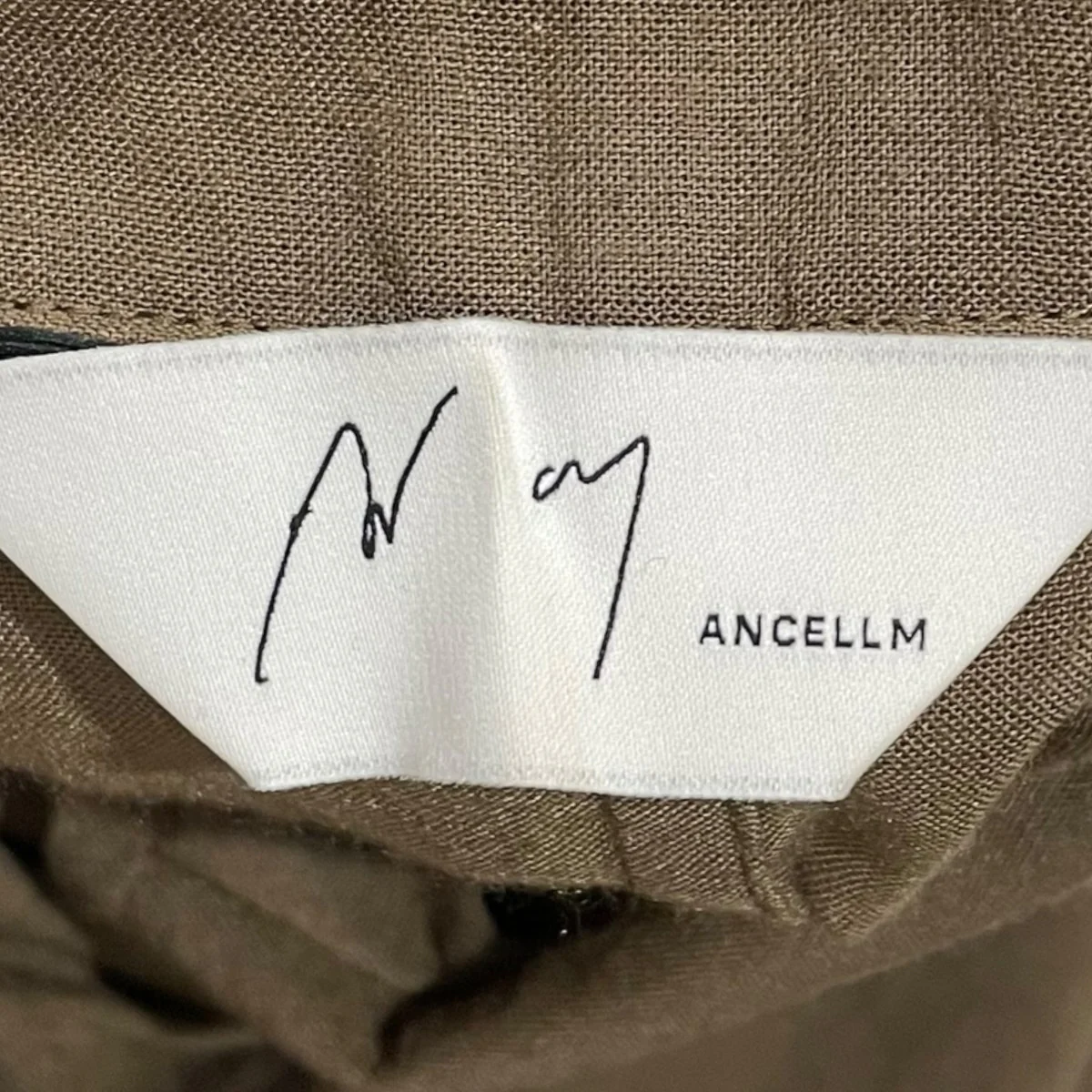 26SS ジップアップジャケット L／N ZIPUP SHIRT JACKET リネンナイロン ジップアップ シャツジャケット ANC-SH77 - Image 8
