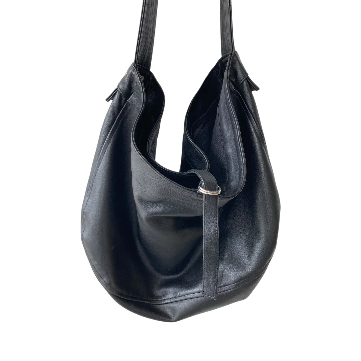 NEWS PAPER BAGショルダーバッグBG-17-C-COW - Image 2