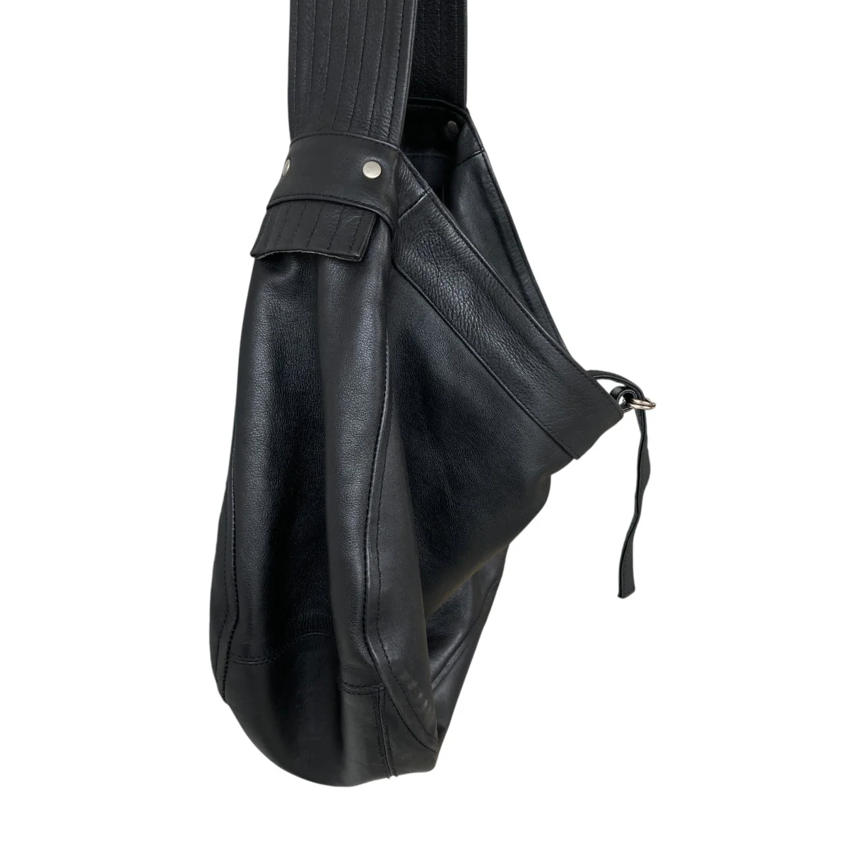 NEWS PAPER BAGショルダーバッグBG-17-C-COW - Image 3