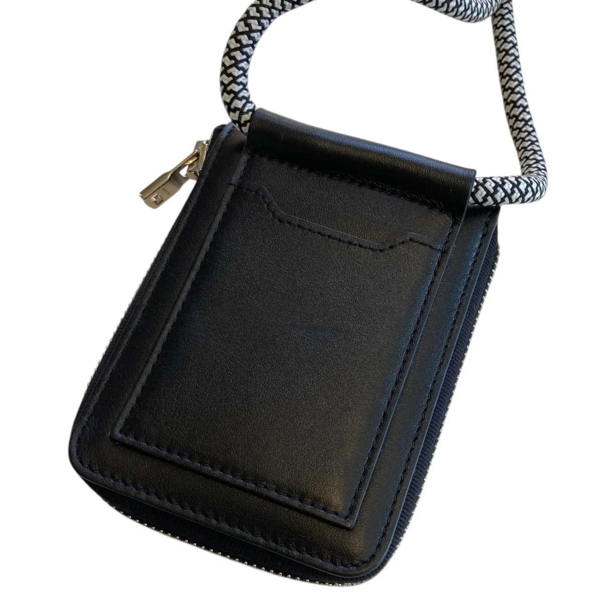 クロスボディウォレットストラップ付 二つ折り財布 - Image 3