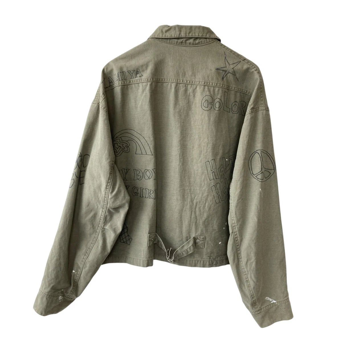 Graffiti Work JacketワークジャケットG16BL022 - Image 2