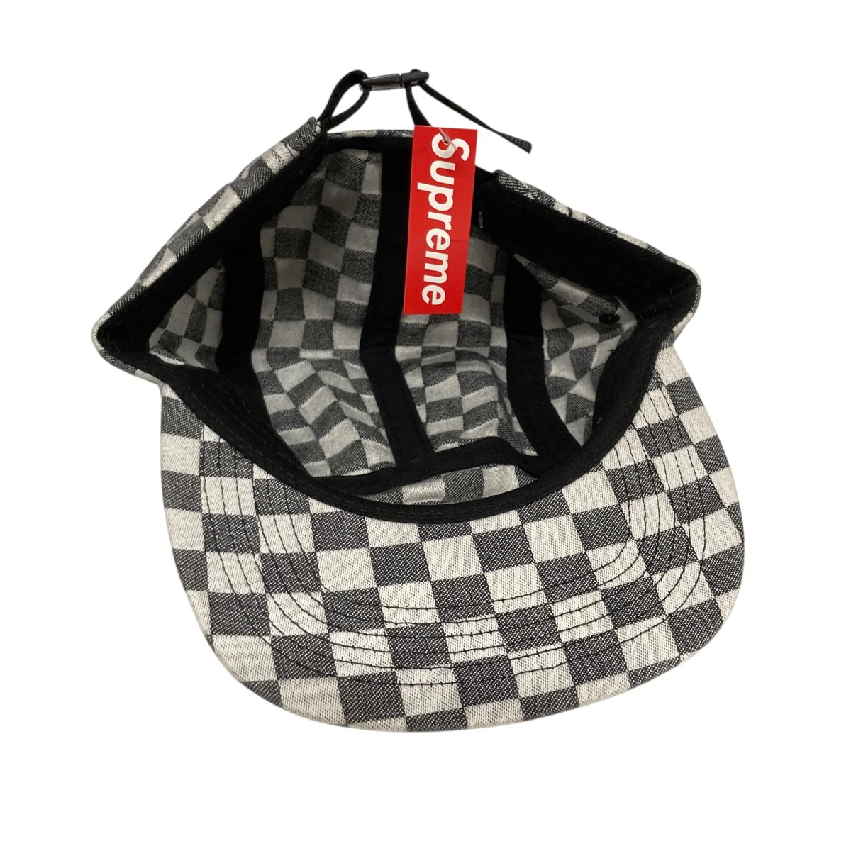 18SSCHECKBOARFD CAMP CAPチェッカーフラッグキャップ - Image 4