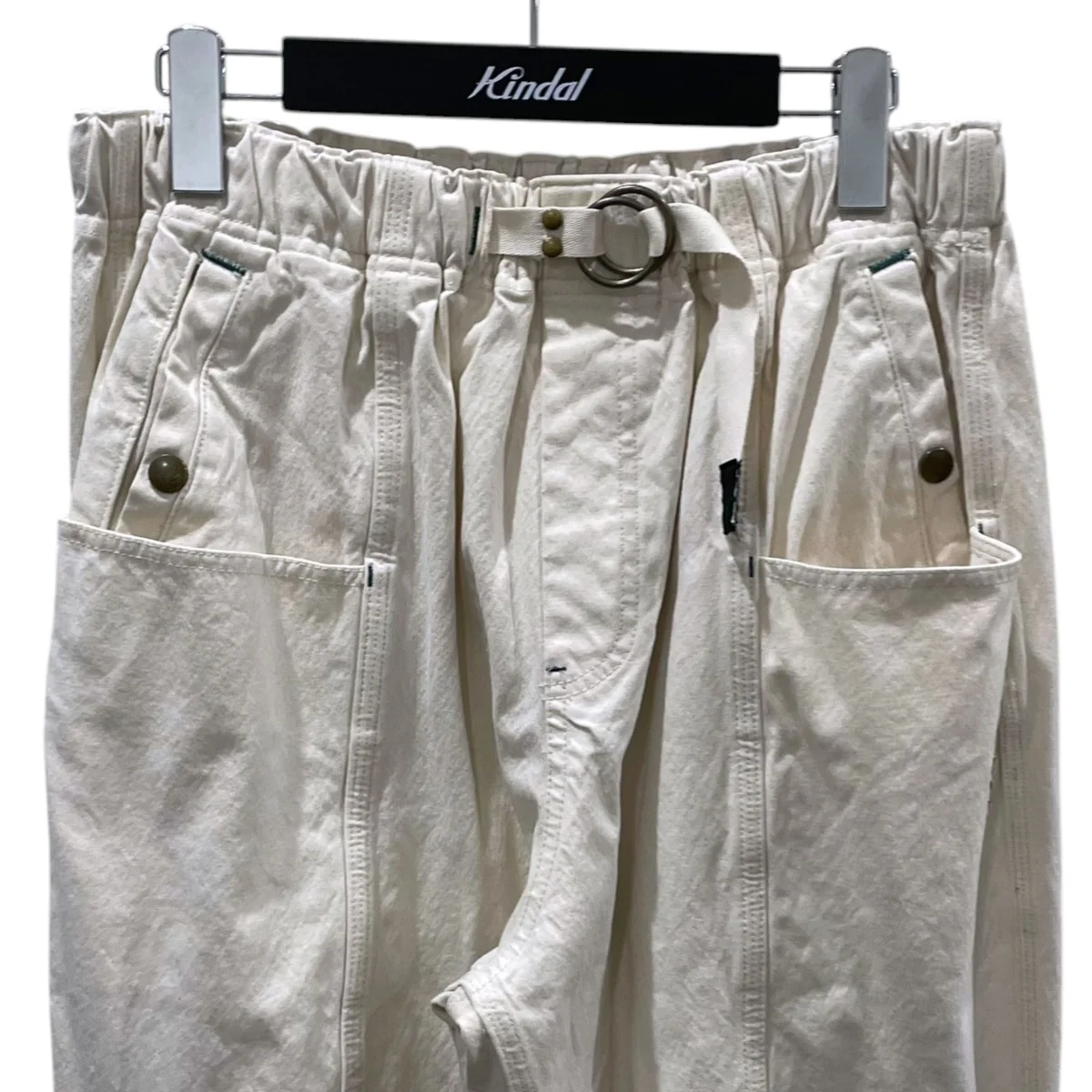 23SS ベルトパンツ Belted C．S． Pant - 10oz Cotton Canvas ベルテッド センターシーム パンツ - 10オンス コットン キャンバス MR729 - Image 3