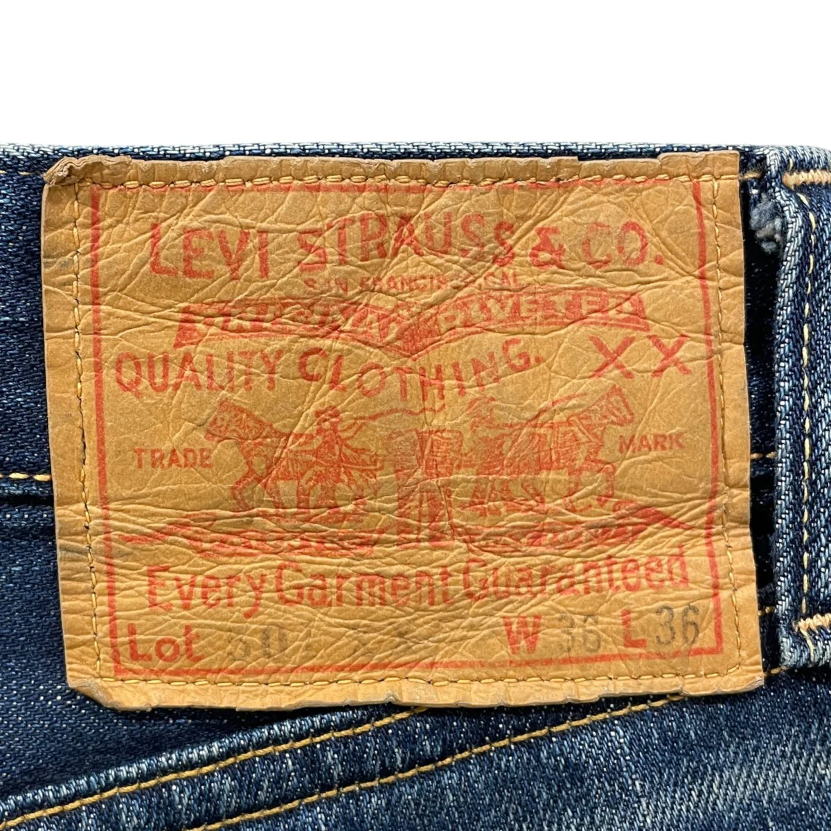デニムパンツ 501XX 日本製 BIG E 55501 - Image 8