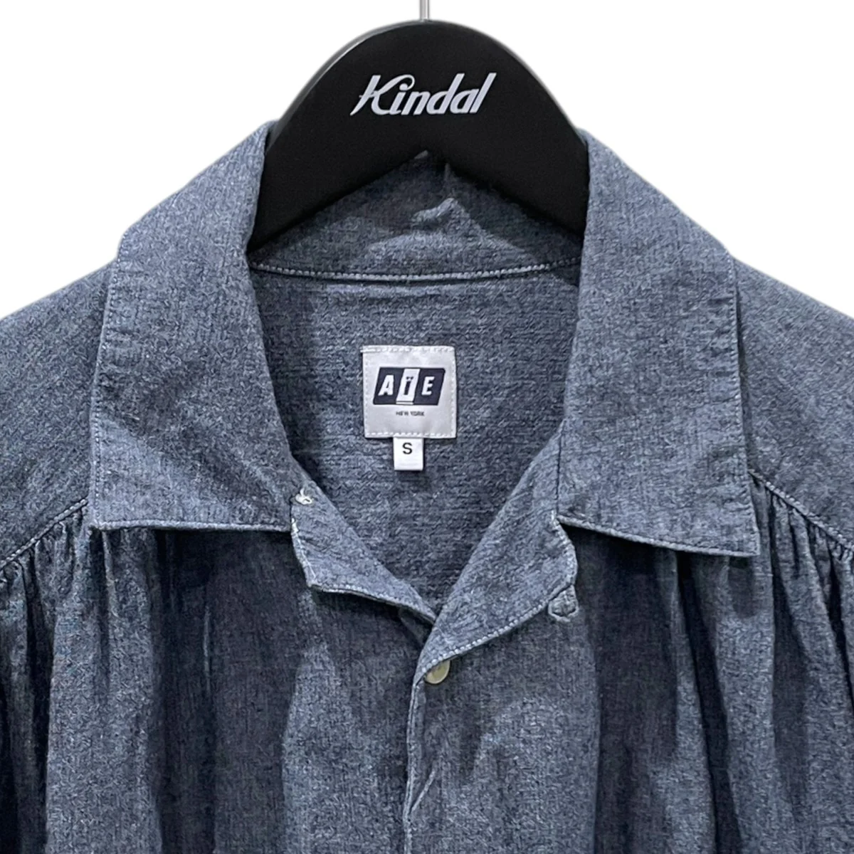 長袖シャツ Painter Shirt - Chambray ペインターシャツ シャンブレー - Image 3