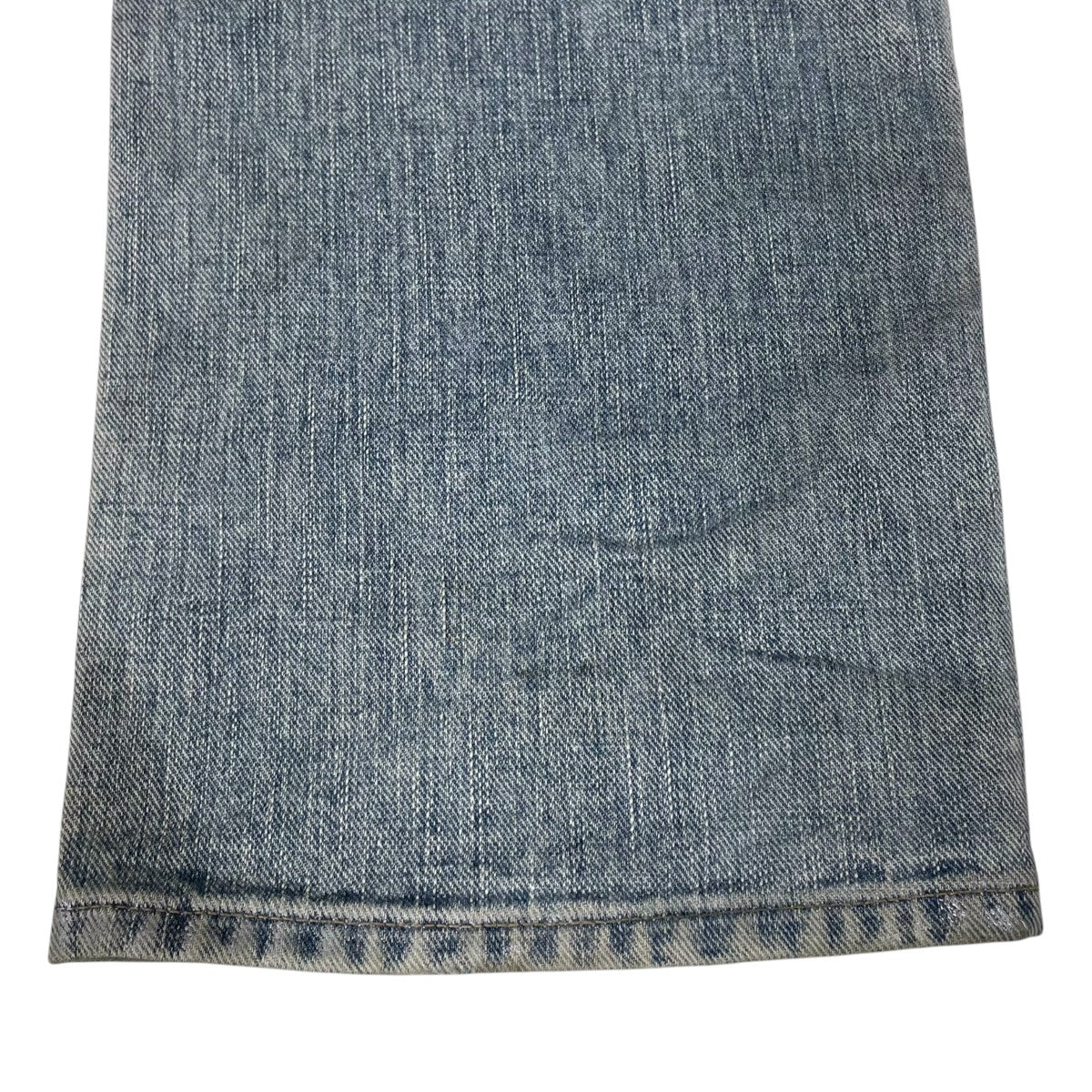 24AW 箔押し加工デニムパンツ FOILED DENIM TROUSERS REGULAR CUT フォイルド デニム トラウザーズ レギュラーカット 2411300411 - Image 7