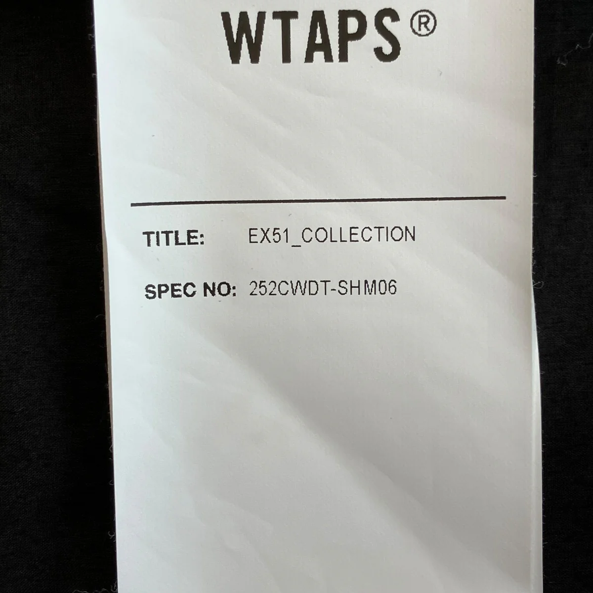 25AWSCOUT 01   LS COTTONノーカラーシャツ252CWDT-SHM06 - Image 7