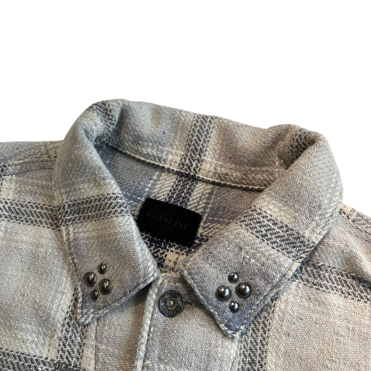 26SS81 STUDS CHECK SHIRTSネルシャツ2601020203 - Image 7