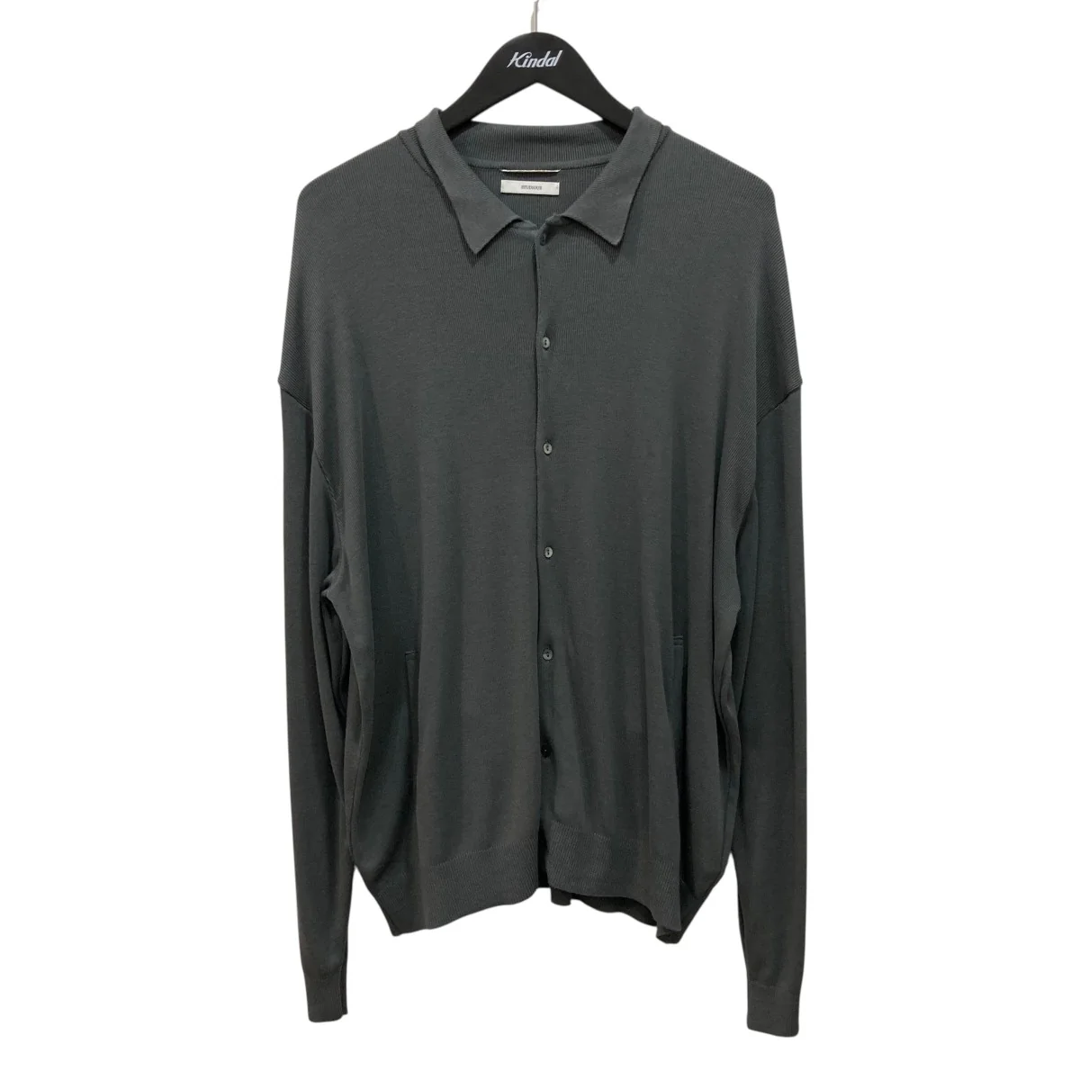 Silky Knit Shirts薄手カーディガン156331001