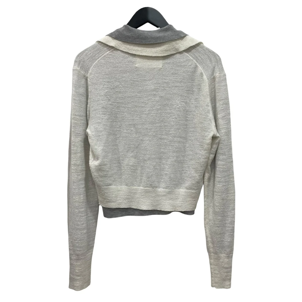 Layered Polo Knitニットポロシャツ12610508 - Image 2