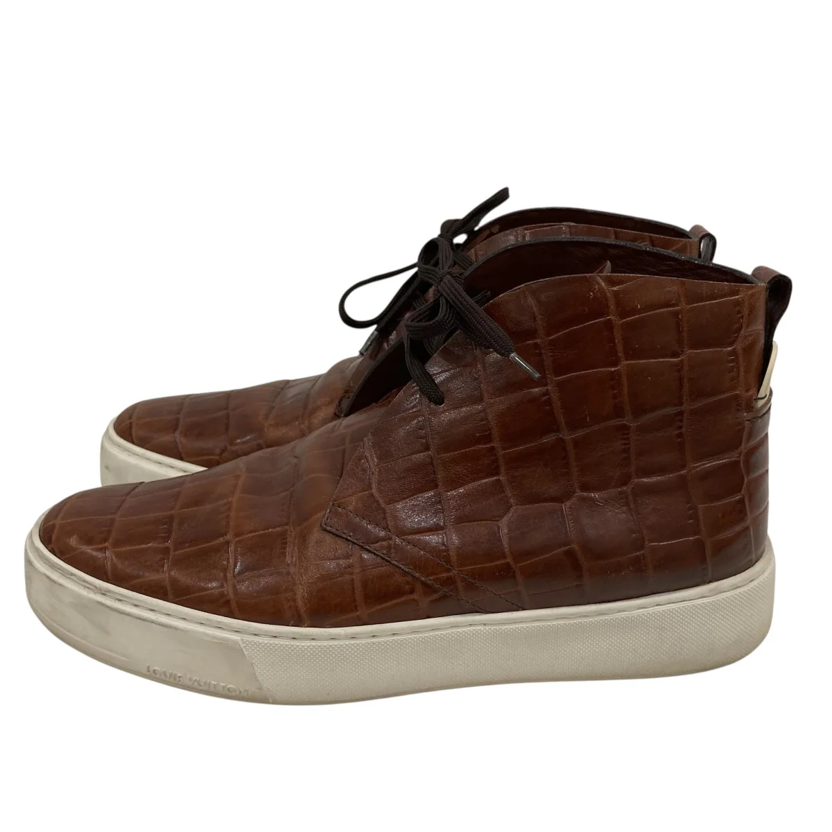 Croc Embossed LeathertドレスシューズFD0115 - Image 2