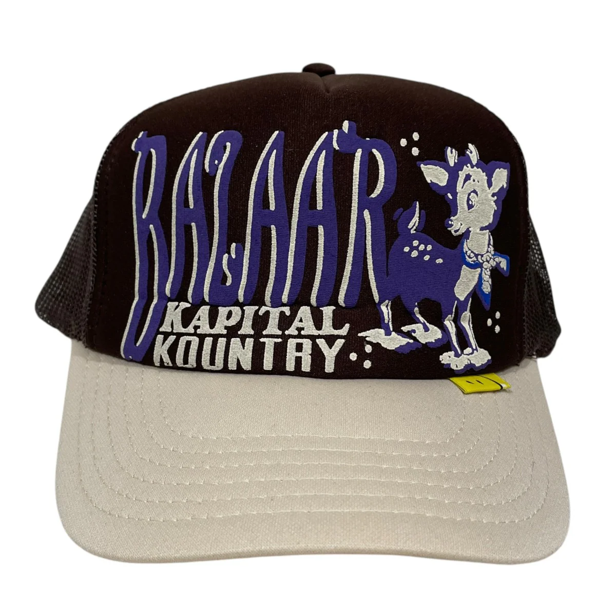 26SS メッシュキャップ Bazaar Print Trucker Cap バザープリント トラッカーキャップ K2603XH811 - Image 2