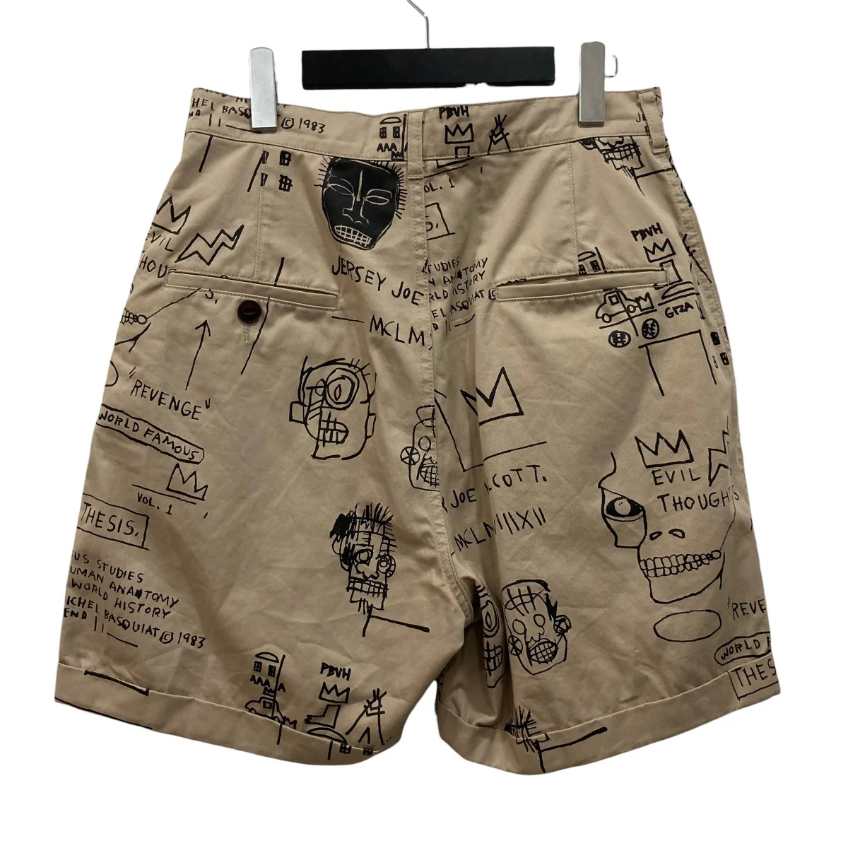 Jean-Michel BasquiatハーフパンツWKP003 - Image 2