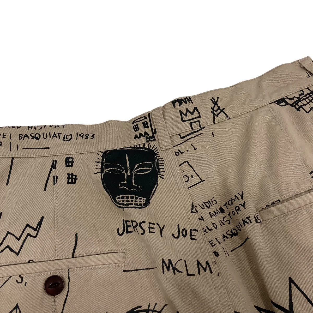 Jean-Michel BasquiatハーフパンツWKP003 - Image 4