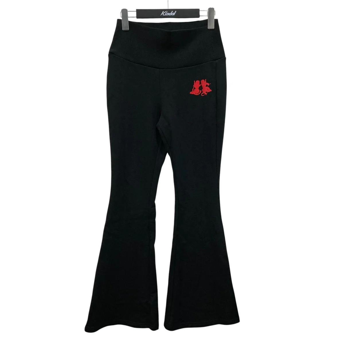 FR BOOTCUT PANTS BLACKフレアパンツ