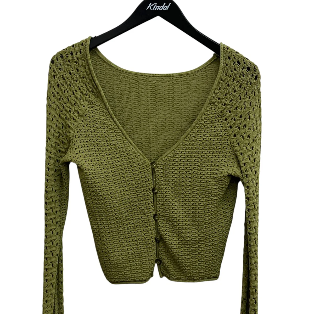 MOSS KNIT TOPカーディガンMLS23801 - Image 3