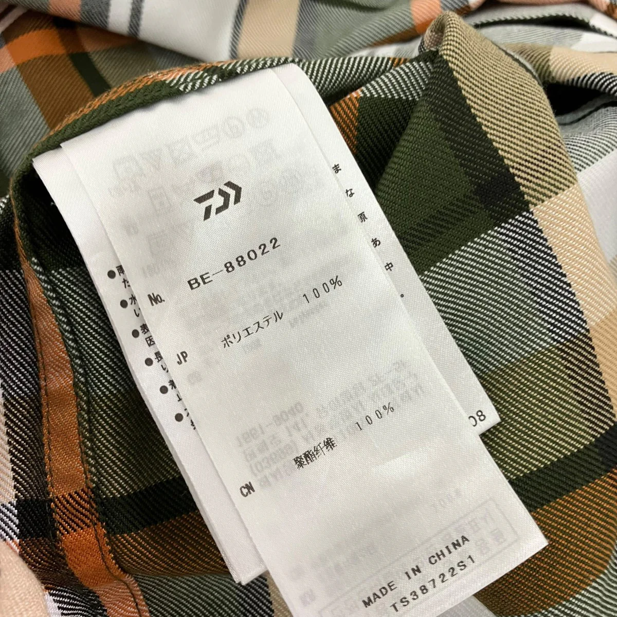 TECH BUTTON DOWN SHIRTSチェックボタンダウンシャツBE-88022 - Image 6