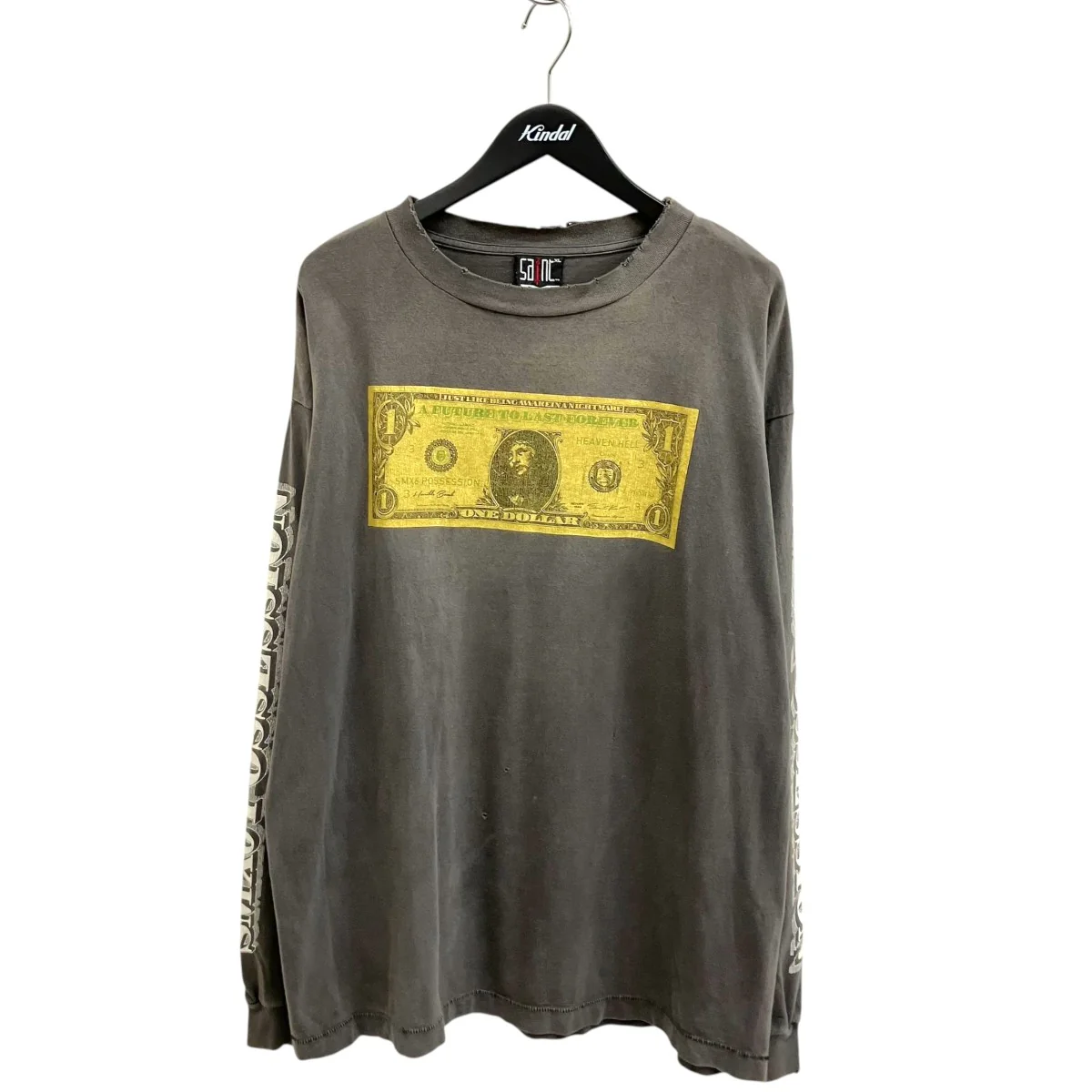 KMR LS TEE  $ BLACK長袖TシャツSM-A22-0000-083