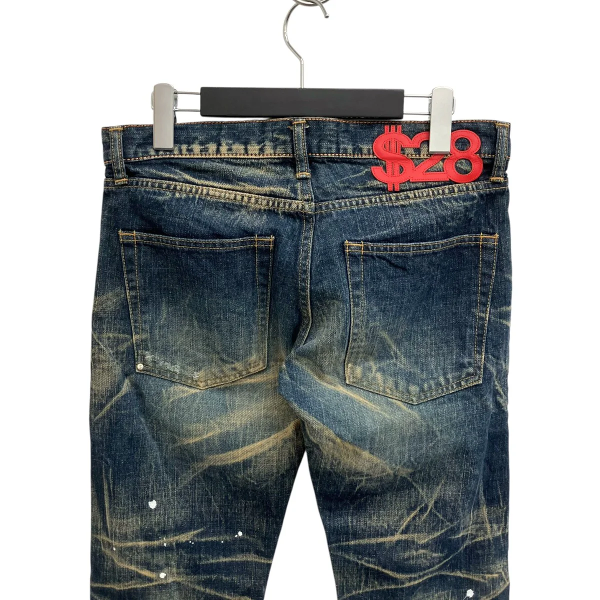 ペイントデニムパンツ - Image 4