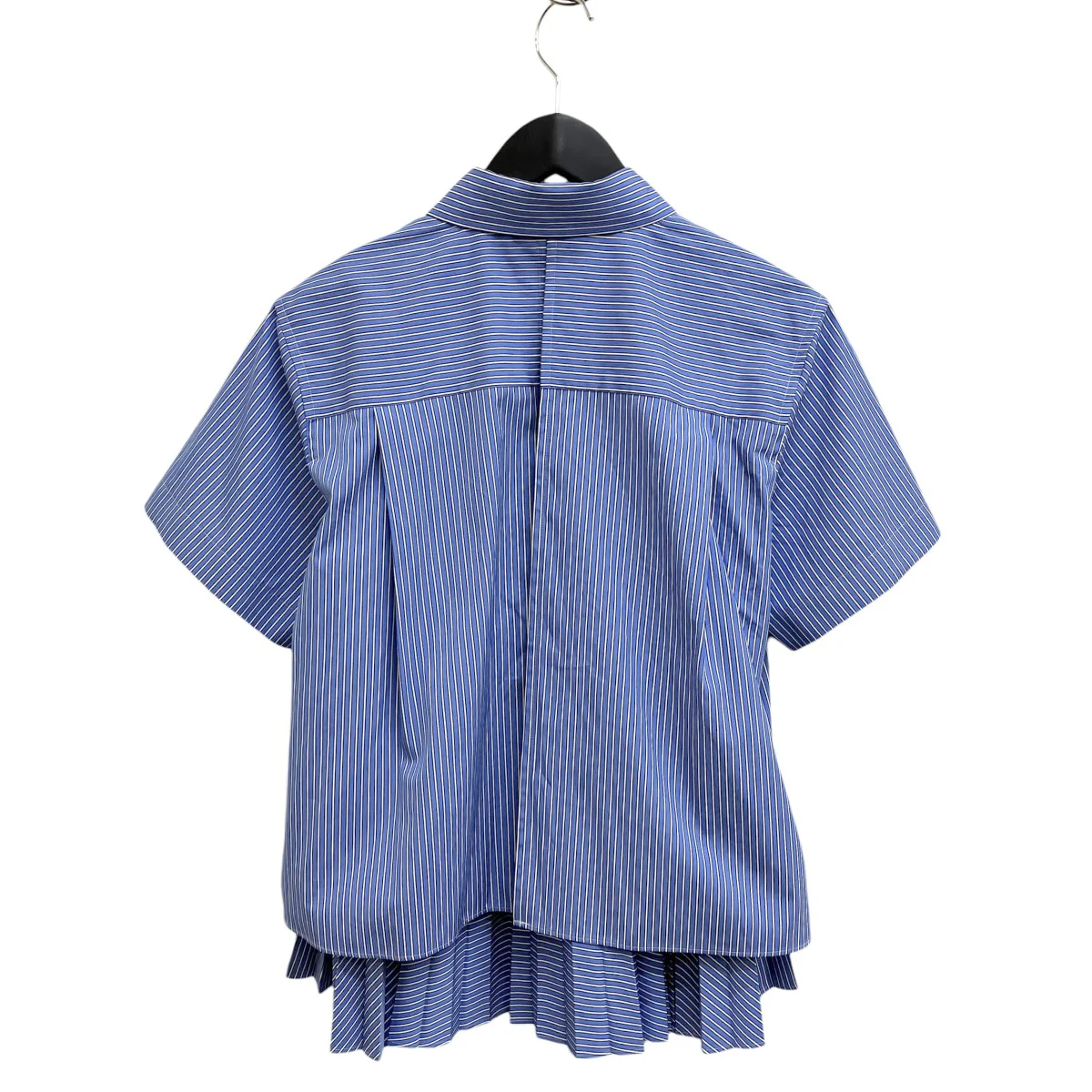 25SSCotton Poplin Shirtストライプ半袖シャツ25-07762 - Image 2