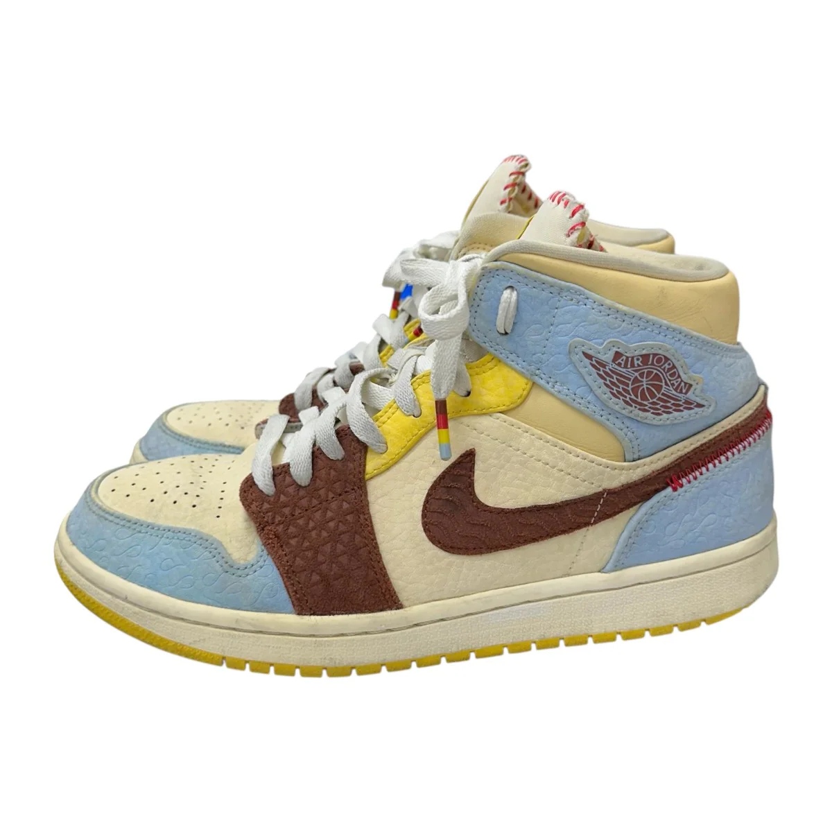 AIR JORDAN 1 MID SE  ”WHITE LIGHT BLUE”スニーカーCU2803-200 - Image 3