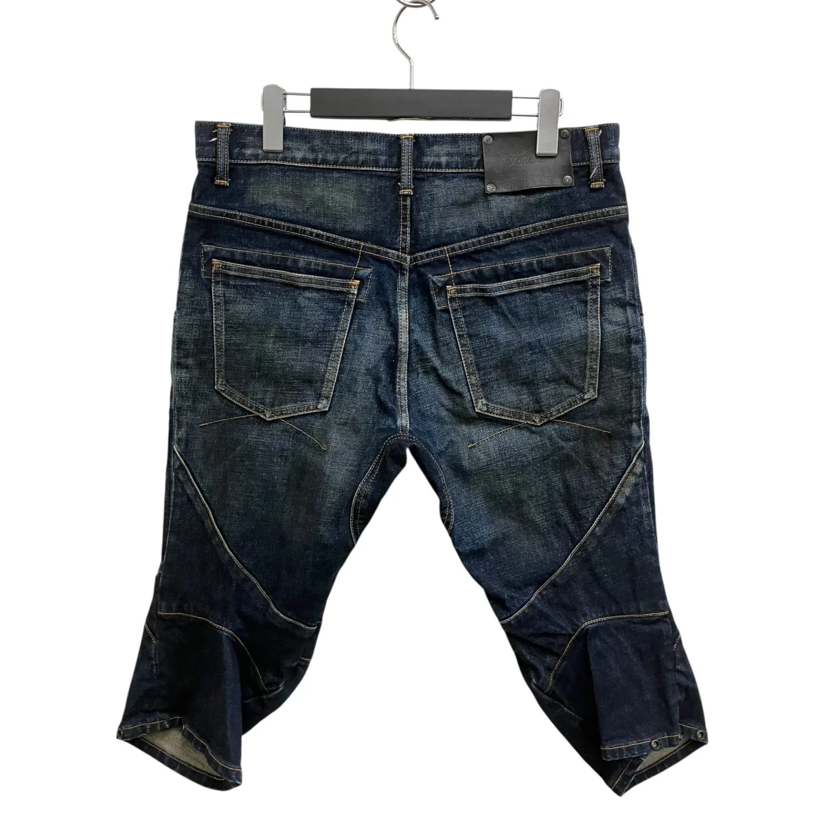 ストレッチデニム立体ショートPTデニムパンツ1483-12 - Image 2