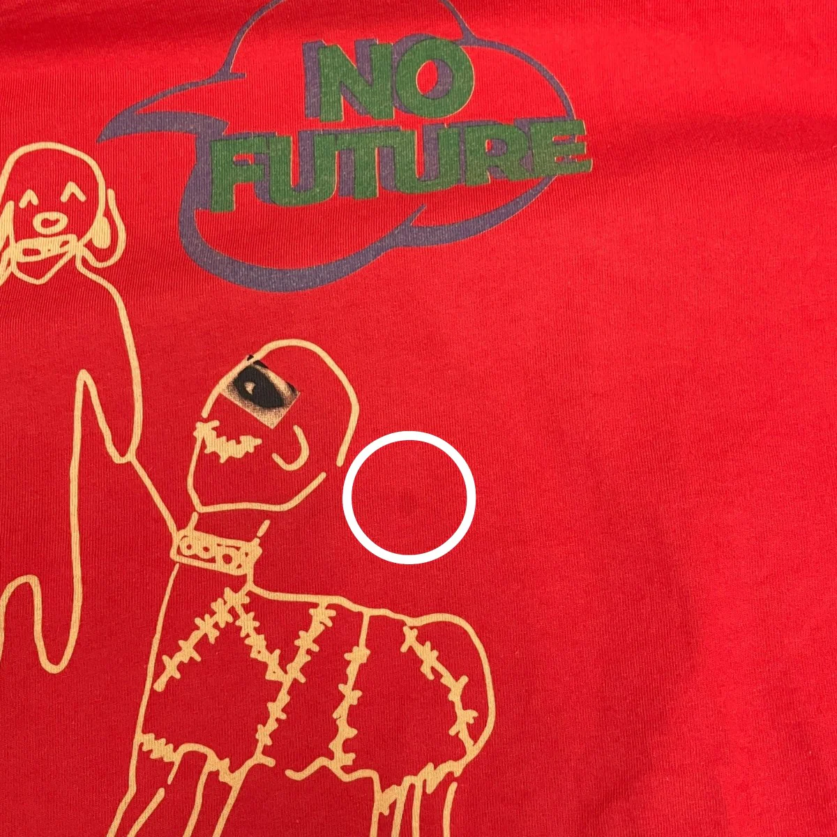 NO FUTURE プリントTシャツ 24WCL-T12206 - Image 7