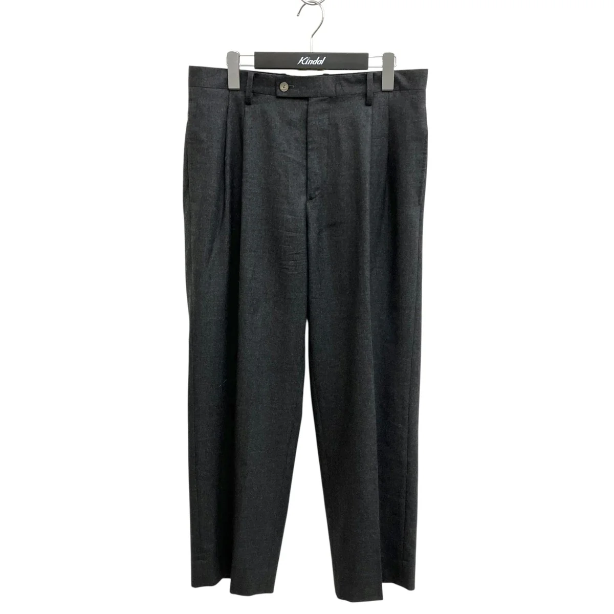 SUPER LIGHT WOOL TWO-TUCK SLACKSスラックスA25AP02OS