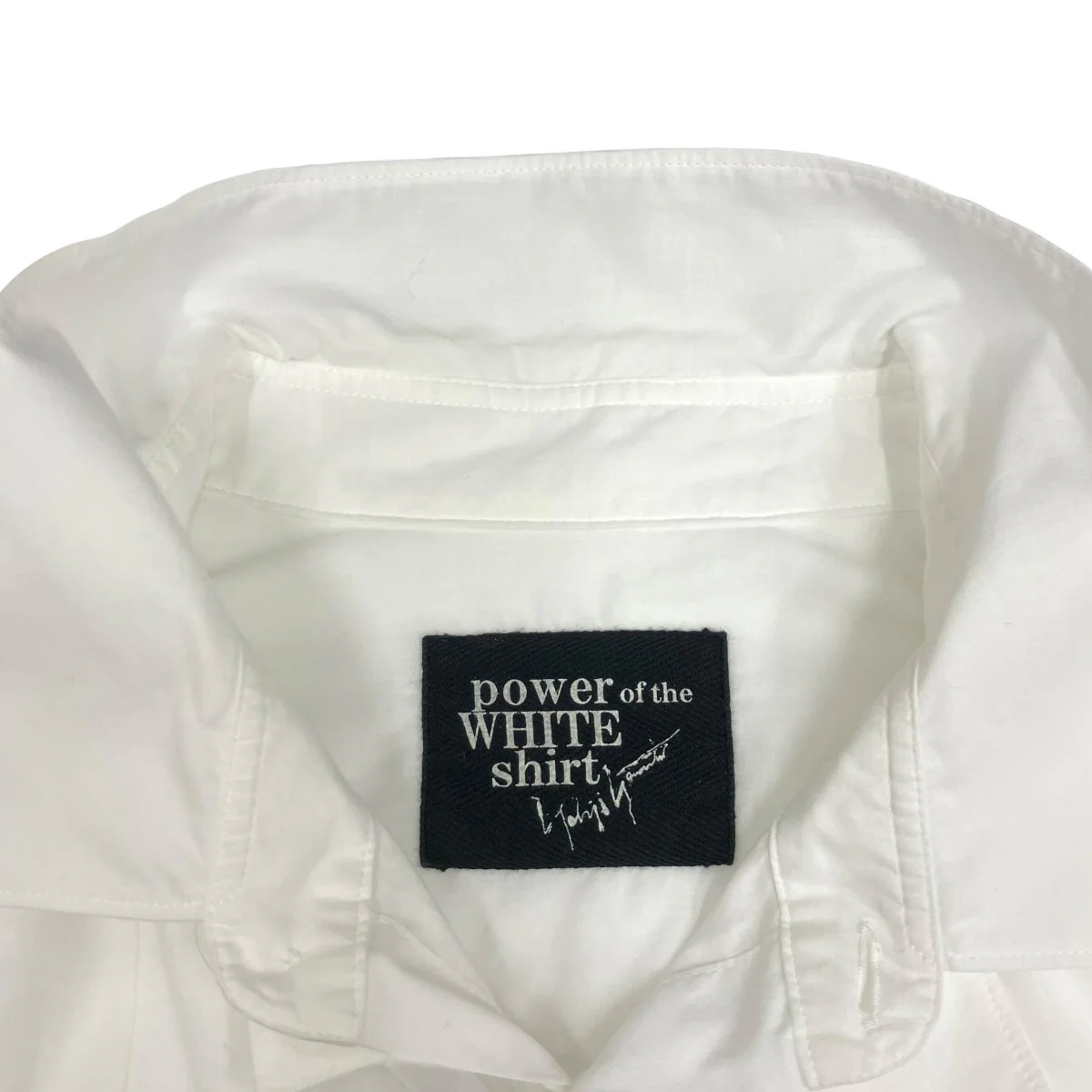 power of the WHITE shirt 前二重プリーツBIGB長袖シャツHE-B79-094 - Image 6