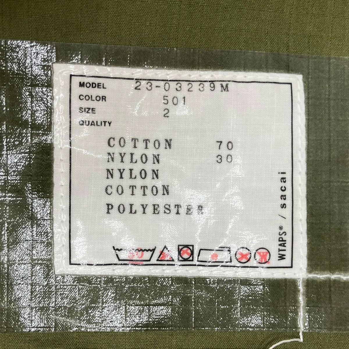 23SSMILL LS 01 Shirtジャケット23-03239M - Image 7