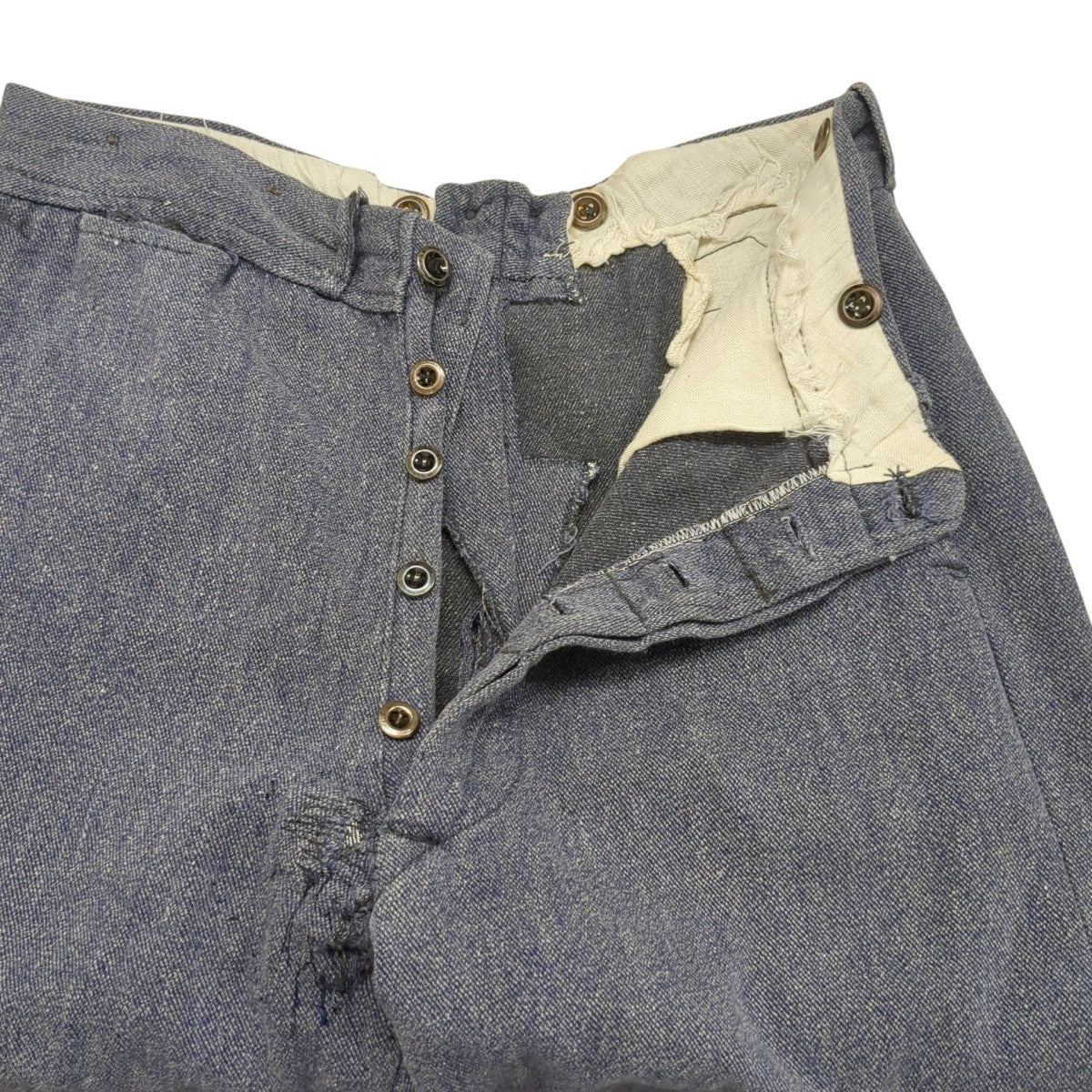 30s French Chambray Trousersパンツ - Image 5