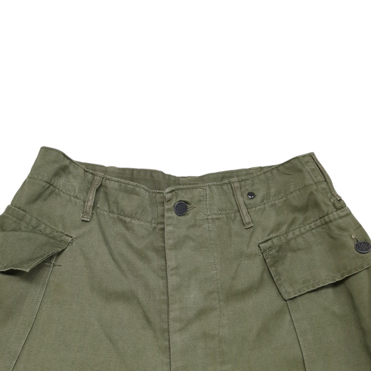 40s US ARMY M-43 COTTON TWILL TROUSERSカーゴパンツ - Image 3