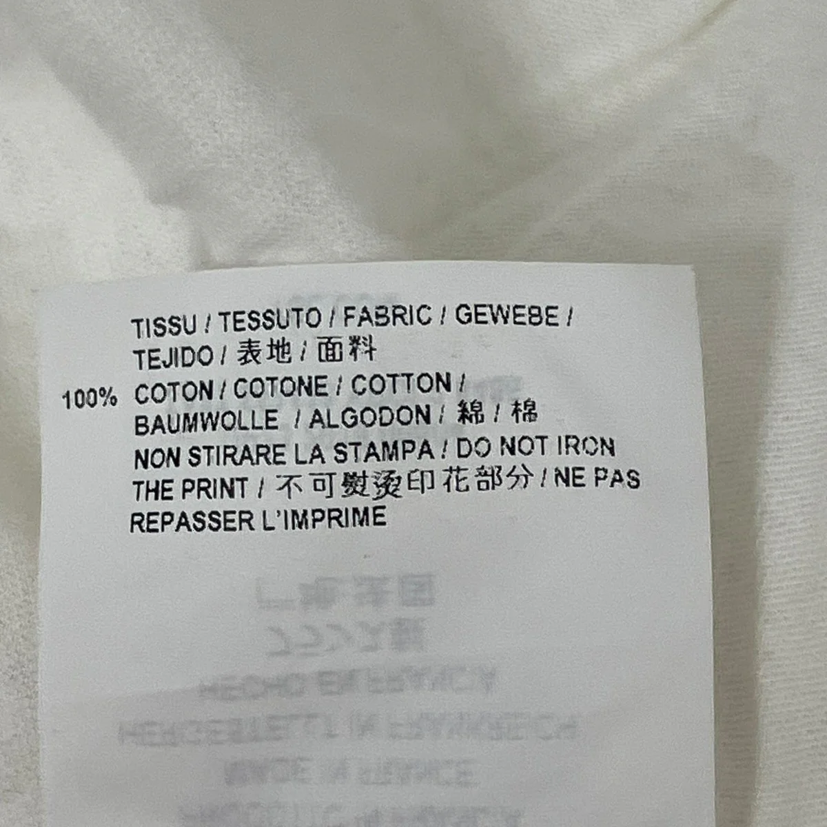 18SSマルチカラーシグネチャーロゴプリントTシャツ553438 - Image 7