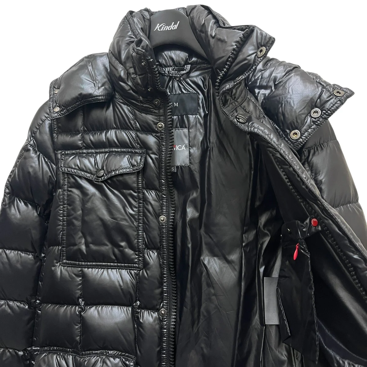 AKM LIMONTA NYLON FLIGHT DOWN JACKEダウンジャケットB091R - Image 3