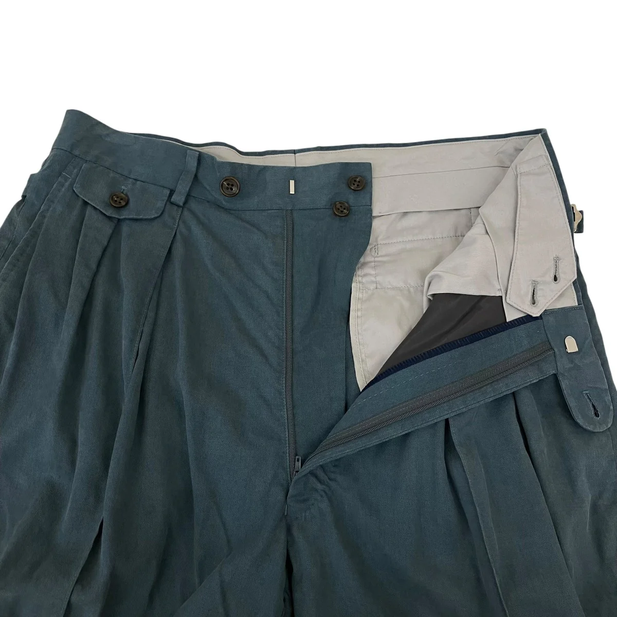 DRAPED WIDE CHINO PANTSリヨセルコットンパンツRM201-036 - Image 3