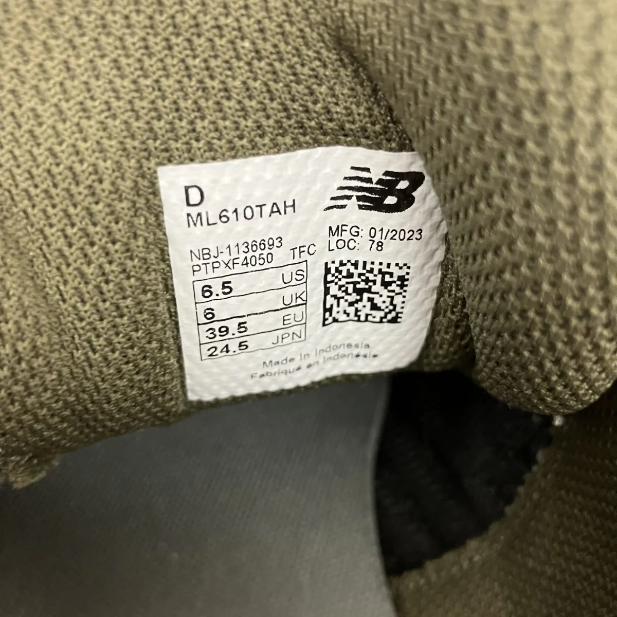 ローカットスニーカーML610TAH - Image 6