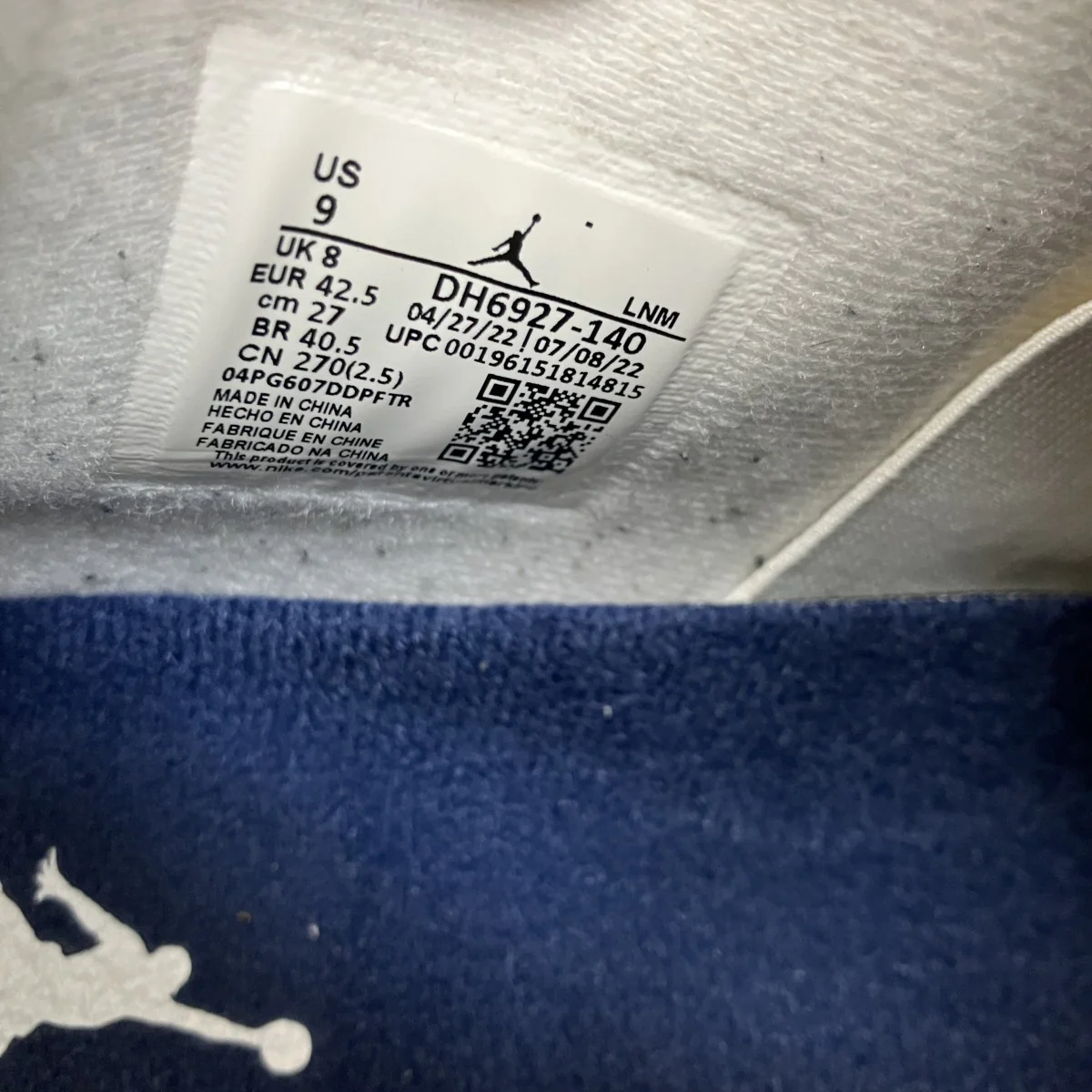 Air Jordan 4  Midnight NavyスニーカーDH6927-140 - Image 7