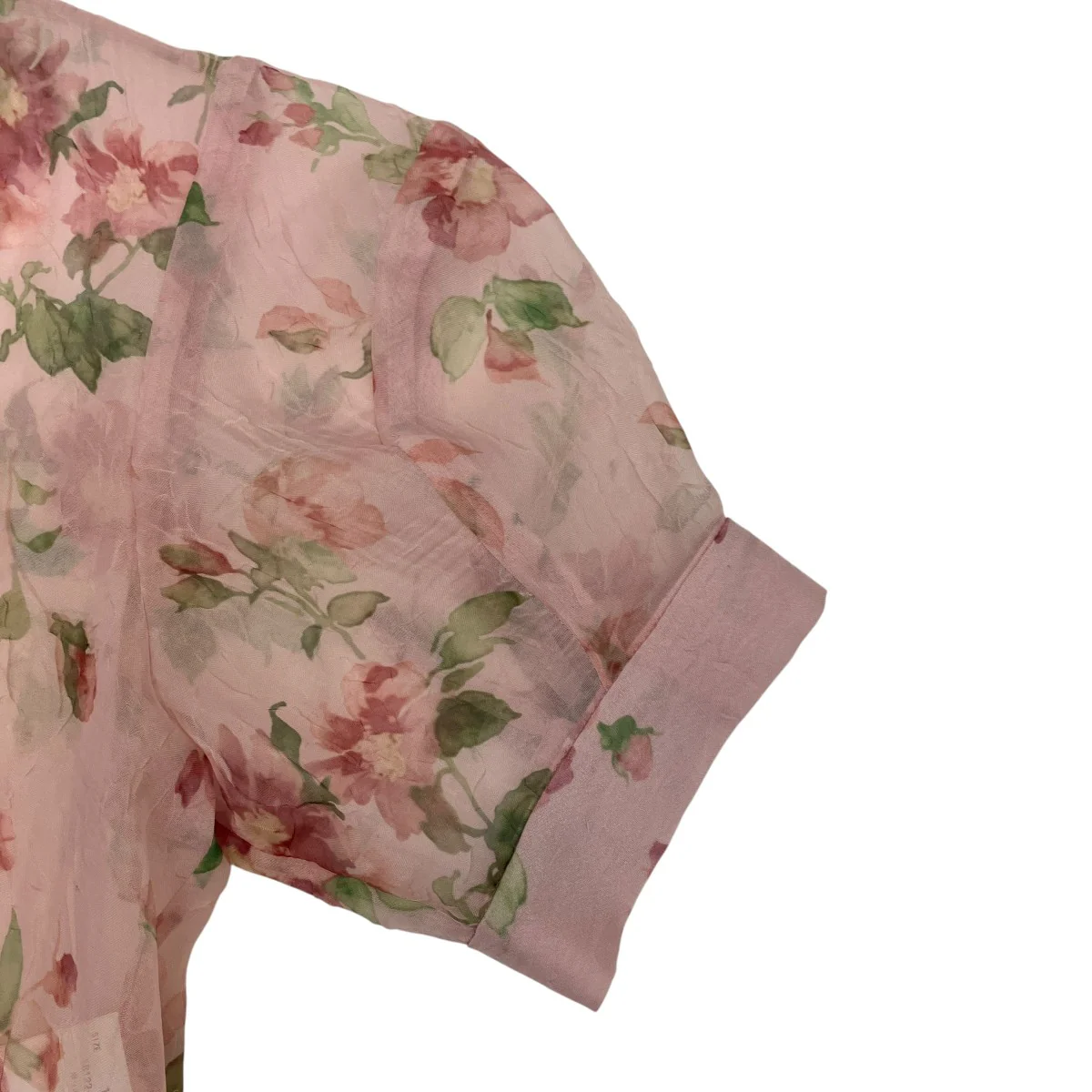 SHEER FLOWER SHORT SLEEVE SHIRTS花柄半袖シアーシャツ18122-4222 - Image 6