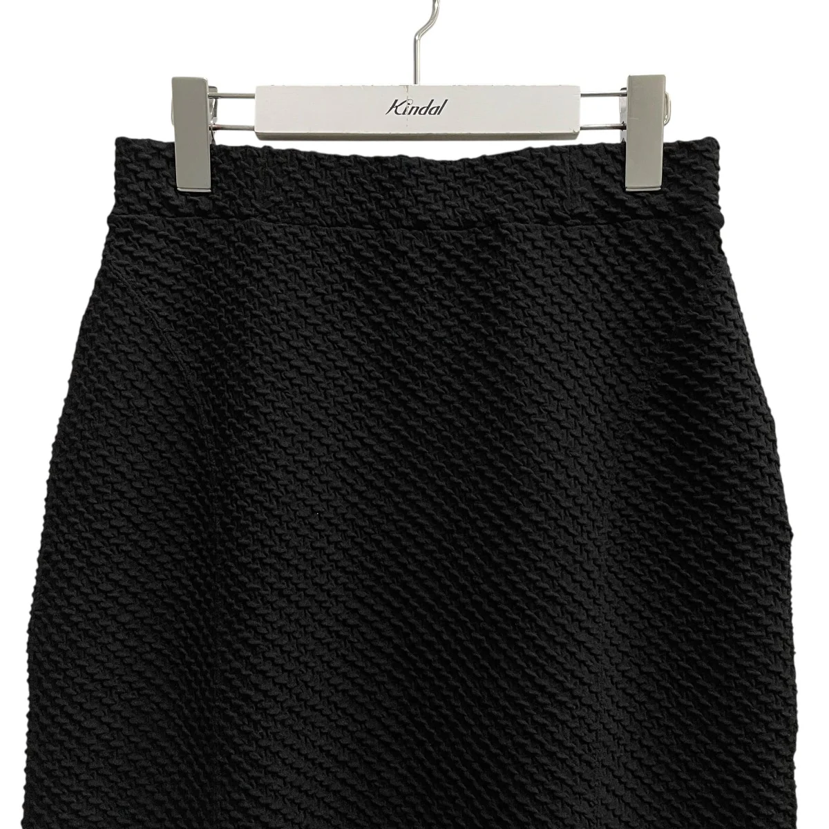 Shirring Jersey Jacquard Pencil Skirt MM25FW-JS042 - Image 3