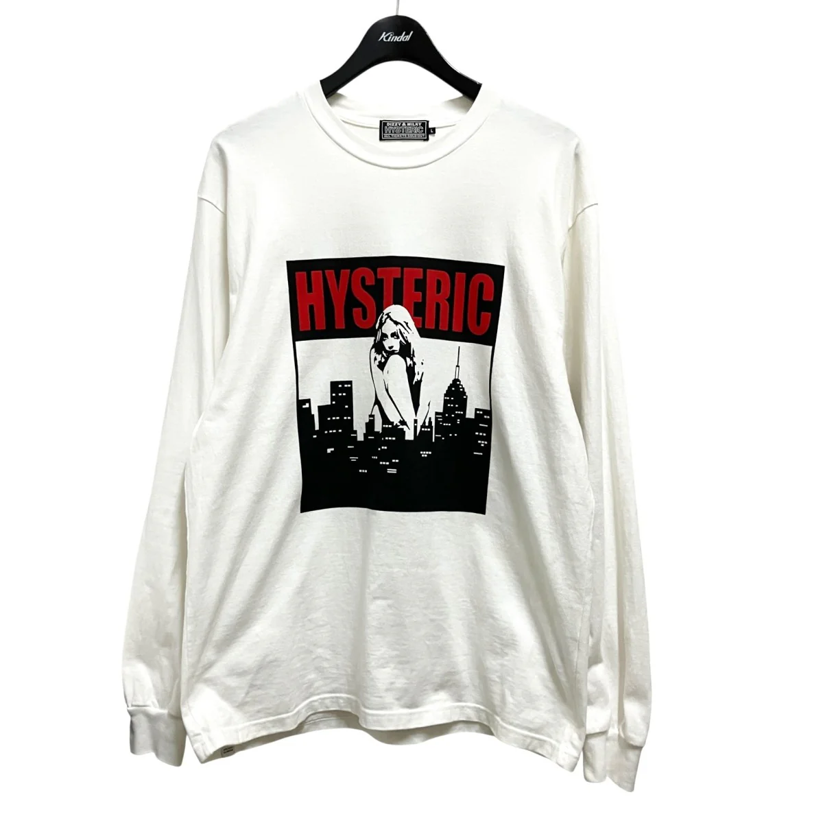 HYSTERIC CITYロングカットソー02253CL14