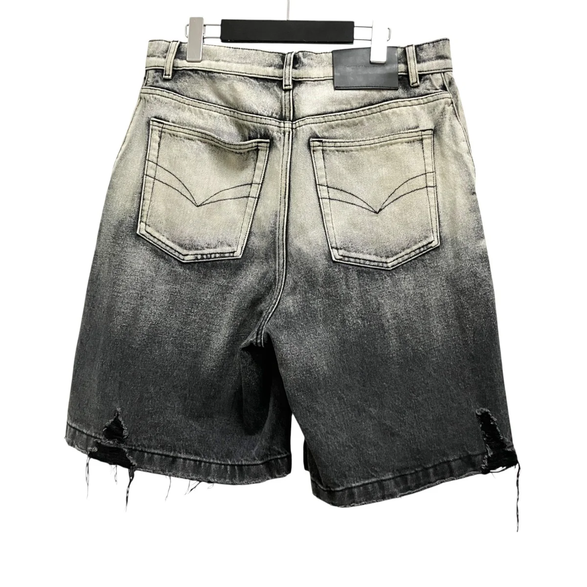 DENIM GRADIENT WASHED SHORTSデニムパンツFUS19ST05 - Image 2