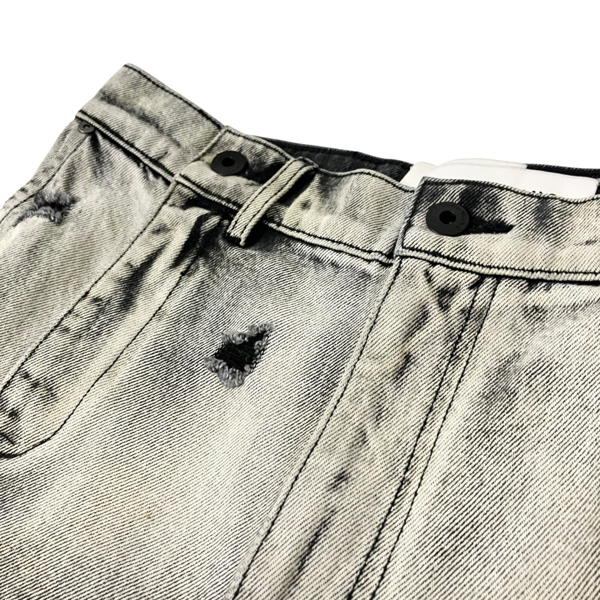 DENIM GRADIENT WASHED SHORTSデニムパンツFUS19ST05 - Image 3